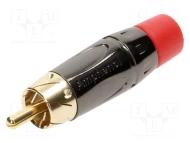 ACPL-CRD разъем цилиндрический, Phono (RCA) Plug, Male, Mono, 10А, 1500В DC