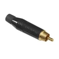 ACPR-BLK разъем цилиндрический, Phono (RCA) Plug, Male, моно, 10А