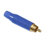ACPR-BLU цилиндрический разъем, Phono (RCA) Plug, Male, Mono, 10А