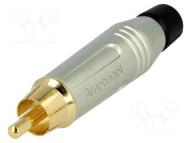 ACPR-SBK разъем, Phono (RCA) Plug, Male, 10А, 1500В DC