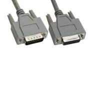 CS-DSDMDB15MF-010 кабельная сборка, DB15, гнездо, штекер, 15 позиций