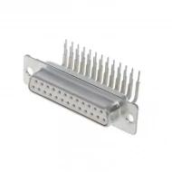 DB25S564CTLF разъем D-sub, Receptacle, 25 позиций, 2 ряда, 5А