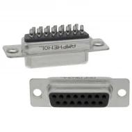 G17S1500110EU разъем D-sub, 15 позиций, 2 ряда, 5А, 250В