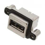 MUSBA111M0 разъем, USB-A, 4 контакта, USB 2.0, 1.5А