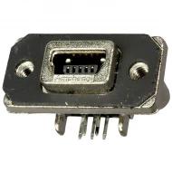 MUSBB15134 разъем, USB - mini B, 5 контактов, USB 2.0, 1А
