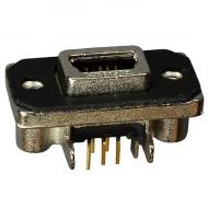MUSBB55104 разъем, USB - mini B, 5 контактов, USB 2.0, 1А