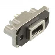 MUSBE55100 разъем, USB - mini AB, 5 контактов, USB 2.0, 1А