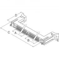 10037402-12207LF разъём для карт памяти, FB-DIMM, 240 позиций, DDR2 FBDRAM
