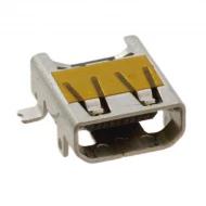 10118241-001RLF разъем HDMI, Micro, 19 контактов, 0.3А, 40В DC