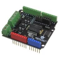 DRI0009 плата расширения, Arduino, управление двигателем, 4.8-35В, 2А