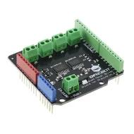 DRI0039 плата расширения, для Arduino, управление двигателями, 2.5-13.5В, 1.2А