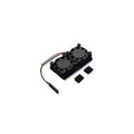 FIT0817 вентилятор, Top Mount, Raspberry Pi 3B, 3B+, 4B, алюминий