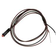 5580101007F индикатор панельный, LED, красный, 2В, 20мА, 650нм