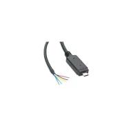 USBC-FS-RS232-0V-1800-WE кабель со встроенным функциональным блоком, USB to RS232, USB-C, 1.8м, неэкранированный