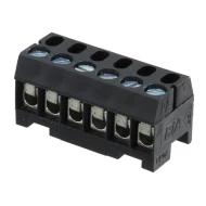 31166106 клеммный блок, винтовой, 6 позиций, 8А, 125В