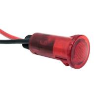 655-1105-103F панельный индикатор, LED, красный, 120В AC, 5мА, 60мкд