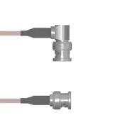 Q-0F00M000H002F коаксиальный кабель, BNC-RP/BNC-SP, RG-142, 50 Ом, 4 ГГц