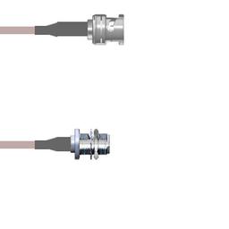 Q-0K021000R084i кабельная сборка, BNC to N-Type, 2.1м, 50 Ом, 4 ГГц
