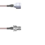 Q-2H04D00011.5M кабельная сборка, N-Type to TNC, 50 Ом, 11 ГГц, 1.5м