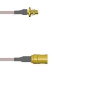Q-2U0600001048I коаксиальный кабель, SMA-SJB/SMB-SP, 1.2м, 50 Ом, 3 ГГц