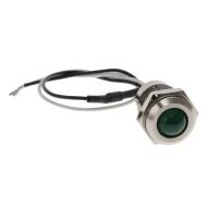 CL-1-2008-0120-I индикатор светодиодный, LED, зеленый, 120В, 7мА, 574нм