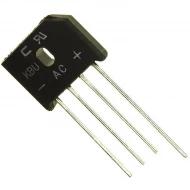 KBU1010-G диодный мост, Single Phase, 1кВ, 10А, 1В