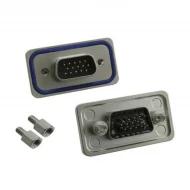 15-000493 разъем D-sub, High Density, Plug, 15 позиций, 3А, 60В