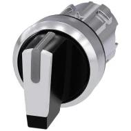3SU10522BM600AA0 переключатель, селекторный, 3 позиции, с подсветкой, 22мм