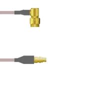 Q-330470001048I коаксиальный кабель, SMA-RP/SMPM-SP, RG-178, 50 Ом, 3 ГГц
