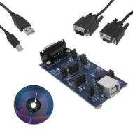CP2110EK оценочный комплект, Interface, USB 2.0 to UART (RS485) Bridge, Full Speed (12Mbps)