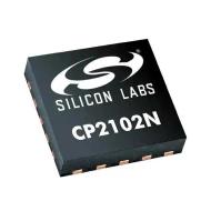 CP2102N-A02-GQFN20 микросхема интерфейсная, USB to UART Bridge, USB 2.0, 3В ~ 3.6В, 9.5мА