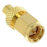 ADAPT/MCXF/SMAM адаптер ВЧ, SMA to MCX, MCX Jack, SMA Plug