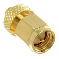 ADAPT/MMCXF/SMAM соединитель ВЧ, SMA to MMCX, Female to Male, SMA Plug, MMCX Jack
