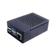 114992053 корпус, Raspberry Pi 4B, ABS, черный
