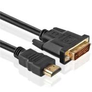SNX_DVI_HDMI-6FT кабель, DVI-D Single Link Male to HDMI-A Male, 1.83м, круглый, черный