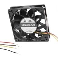 9GV1224P4G01 вентилятор, Tubeaxial, 24В, 0.840А, 20.16Вт, 5100 об/мин