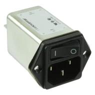 FN9264S-4-06 модуль ввода питания, IEC 320-C14, 4А, 250В AC, Filtered (EMI, RFI)