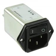 FN9264-4-06 модуль ввода питания, IEC 320-C14, 4А, 250В AC, Filtered (EMI, RFI)