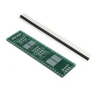 204-0006-01 адаптер макетной платы, SMD to DIP, SOIC, 28 позиций, 0.65мм шаг