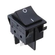 WRG32F2FBBNN переключатель рокерный, DPST, 16А, 125В