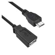 3021069-01M кабель USB, USB 2.0, A Female to Micro B Male, 1м, 480Мбит/с