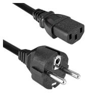 364019-01 кабельная сборка, CEE 7/VII - IEC320-C13, 250В, 10А, 3 проводника
