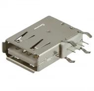USB-A1SSW6 разъем, USB-A, 4 контакта, 1А, 30ВAC