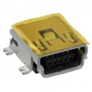 USB-M26FTR разъем, USB - mini B, 5 контактов, 1А, 30ВAC