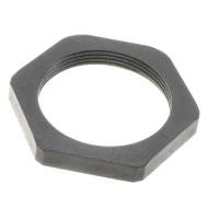 83727250 гайка контргайка, M12x1.5, Polyamide (PA66), Nylon 6/6, Halogen Free