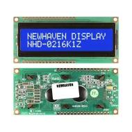 NHD-0216K1Z-NSW-BBW-L дисплейный модуль LCD, 16x2 символов, STN, 4.5В ~ 5.5В