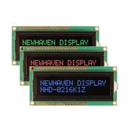 NHD-0216K1Z-NS(RGB)-FBW-REV1 дисплейный модуль LCD, 16 x 2 символов, FSTN, 4.7В ~ 5.5В