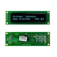 NHD-0220DZW-AB5 OLED модуль дисплея, 20 x 2, 3В ~ 5.3В, Parallel/Serial