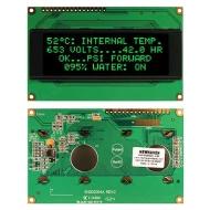 NHD-0420DZW-AG5 дисплей OLED, 20 x 4 символов, 3В ~ 5.3В, Green