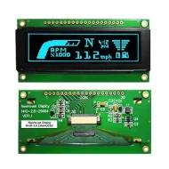 NHD-2.8-25664UCB2 дисплейный модуль, OLED - Passive Matrix, 2.8", 256 x 64, Blue